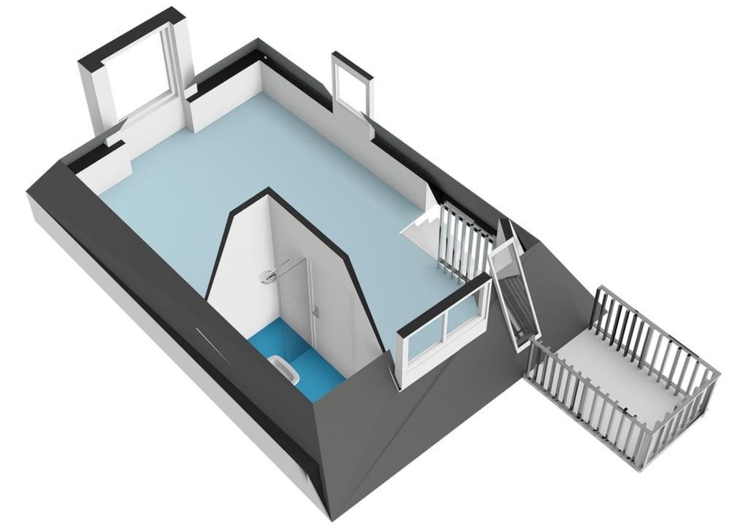 Keizersgracht 768 B, Amsterdam plattegrond-8