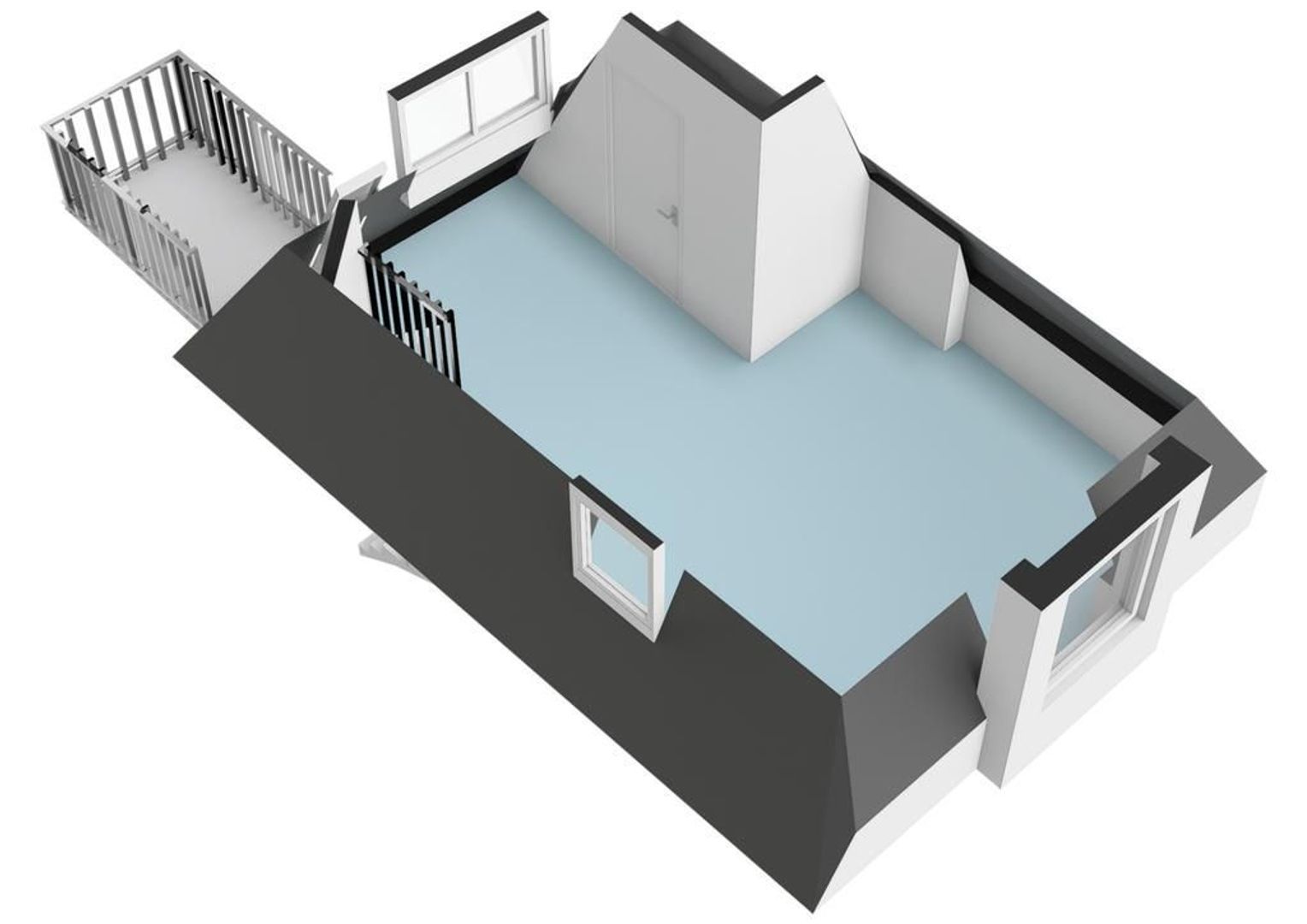 Keizersgracht 768 B, Amsterdam plattegrond-9