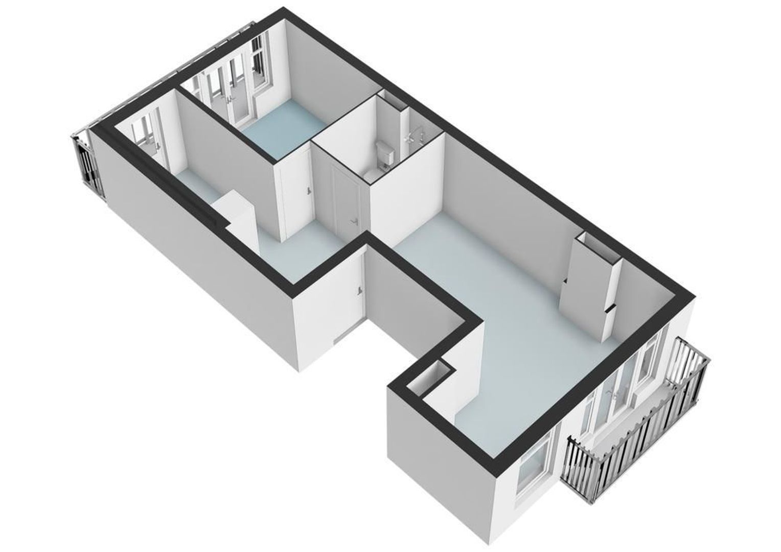 Staringstraat 32 1, Amsterdam plattegrond-2