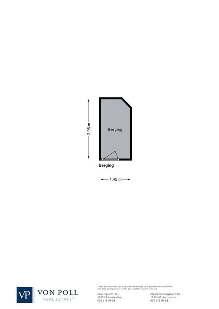 Lindengracht 169 C, Amsterdam plattegrond-1