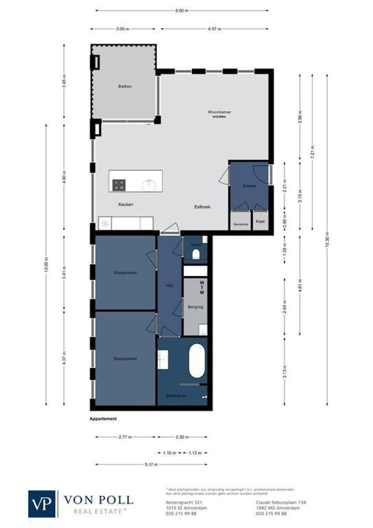 Papaverhof 15 A, Amsterdam plattegrond-0