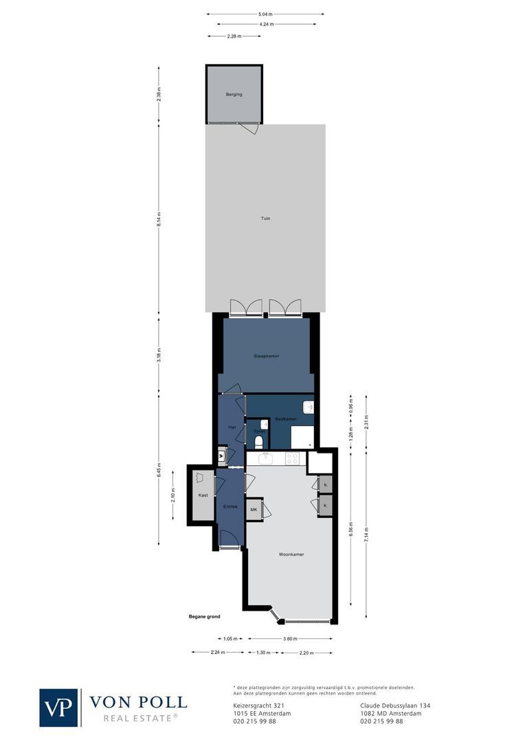 Sanderijnstraat 35 H, Amsterdam plattegrond-0