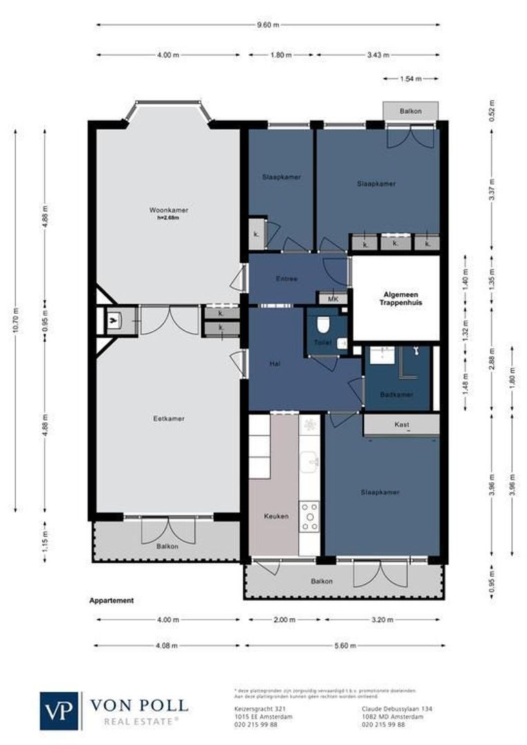 Rooseveltlaan 113 2, Amsterdam plattegrond-0