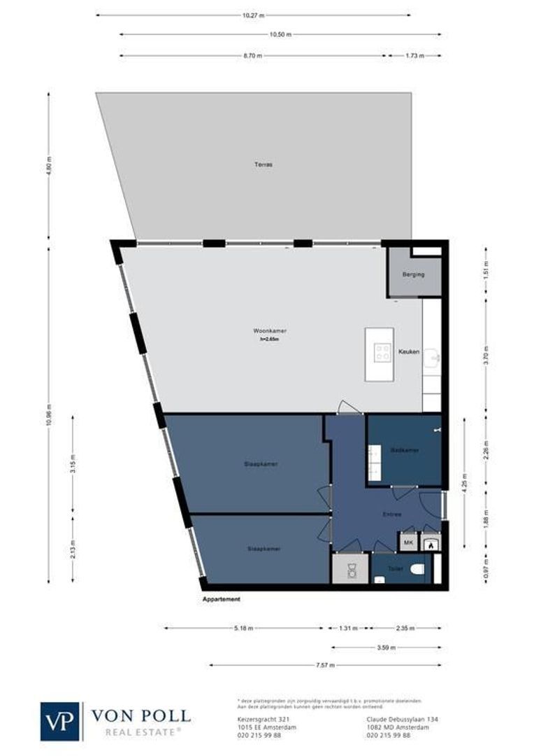 Faas Wilkesstraat 133 C, Amsterdam plattegrond-0