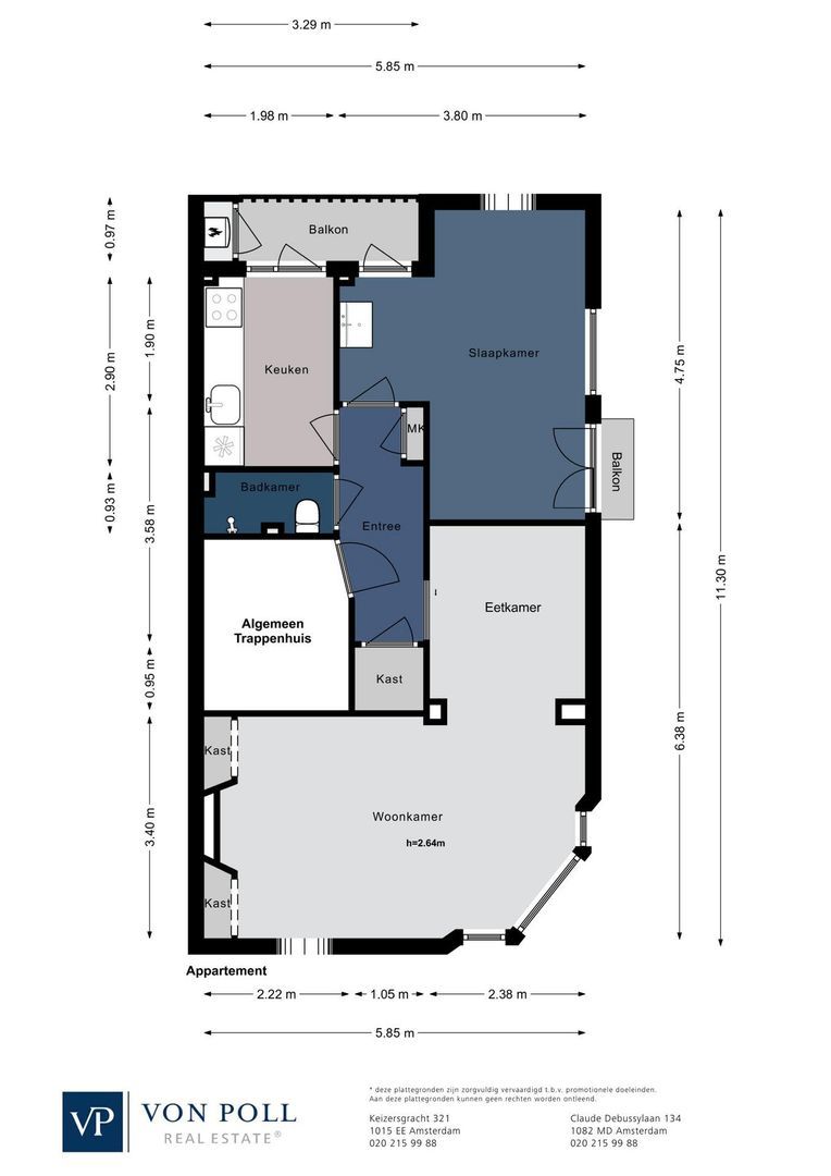 Griseldestraat 22 2, Amsterdam plattegrond-0