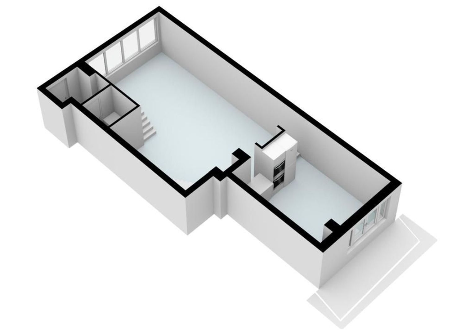 Lindengracht 268 A, Amsterdam plattegrond-2