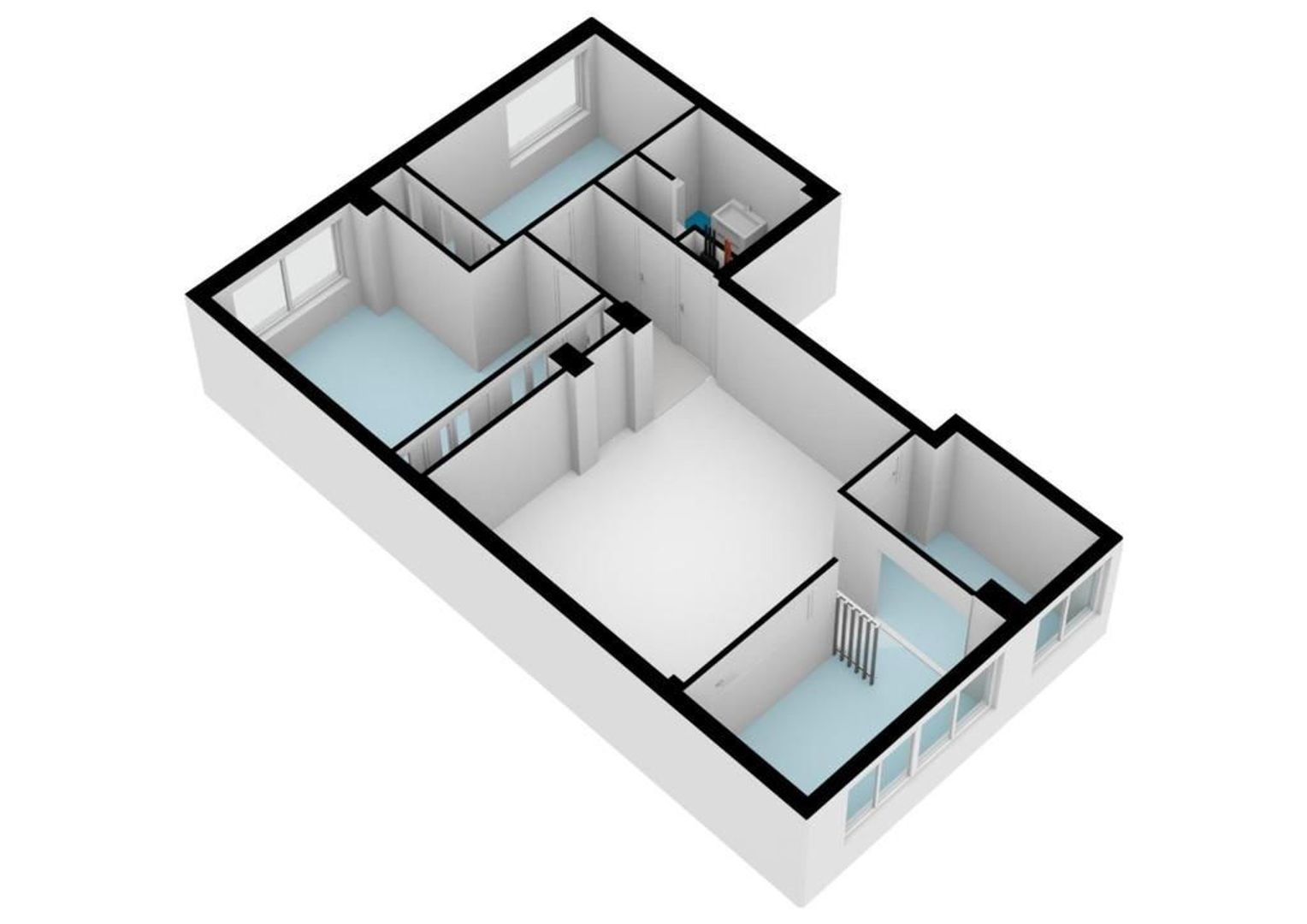 Lindengracht 268 A, Amsterdam plattegrond-4