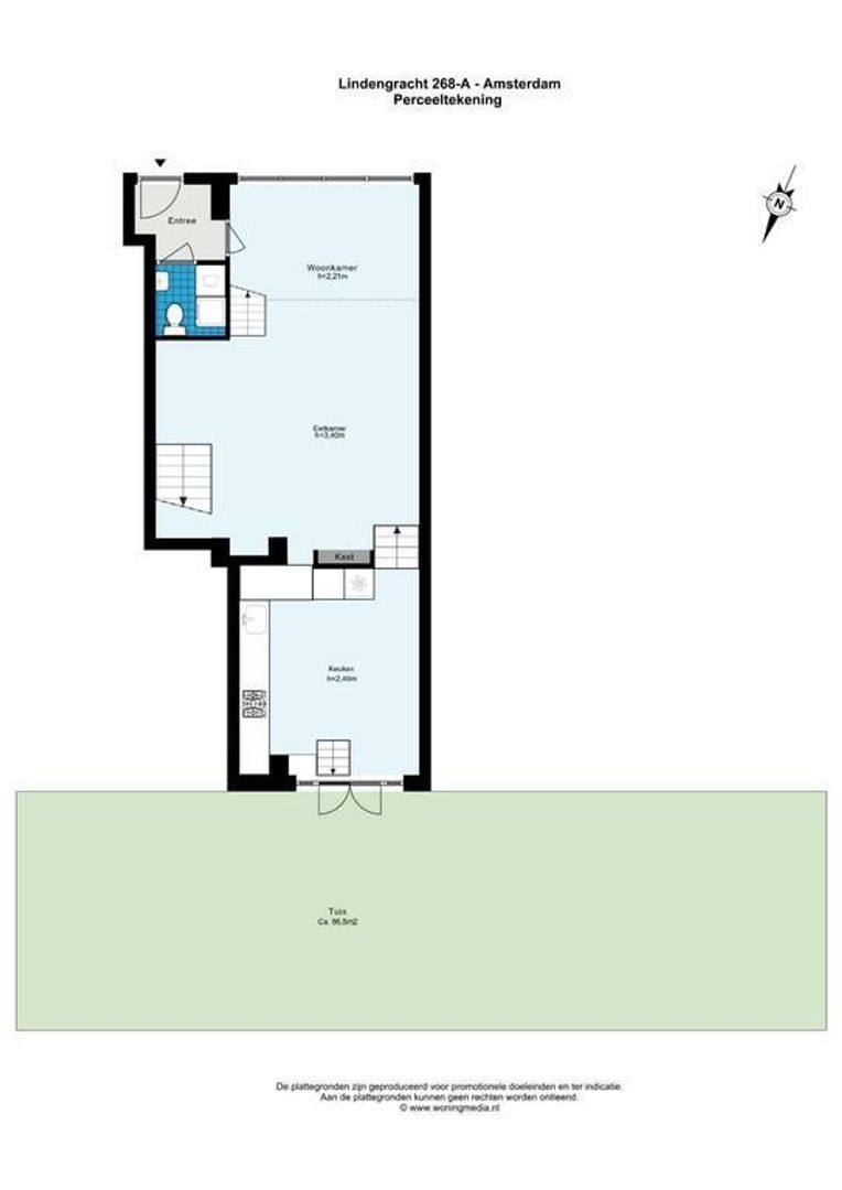 Lindengracht 268 A, Amsterdam plattegrond-9