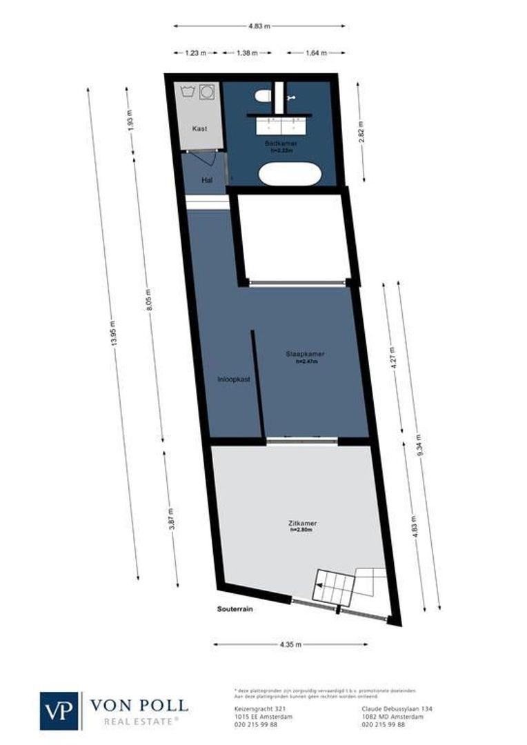 Oudeschans 20 H, Amsterdam plattegrond-1
