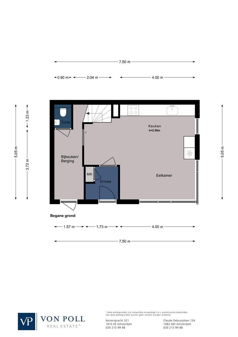 Max de Haasstraat 7, Amsterdam plattegrond-2