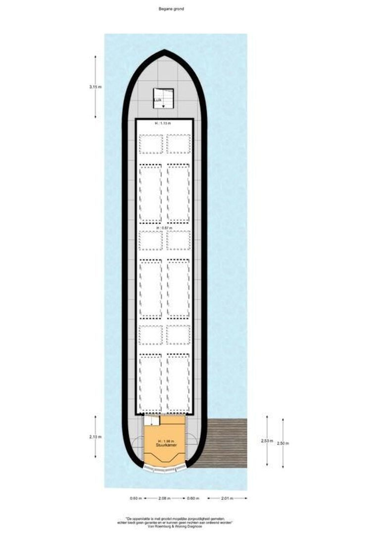 Keizersgracht 733 G, Amsterdam plattegrond-3