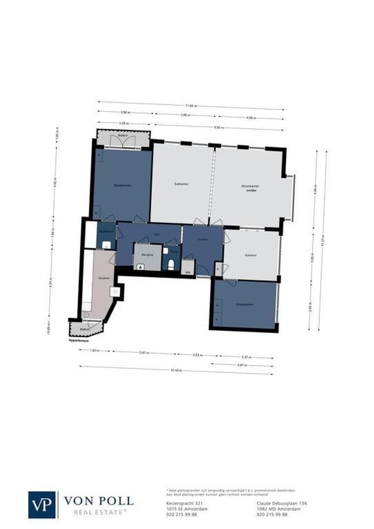Courbetstraat 35 2, Amsterdam plattegrond-0