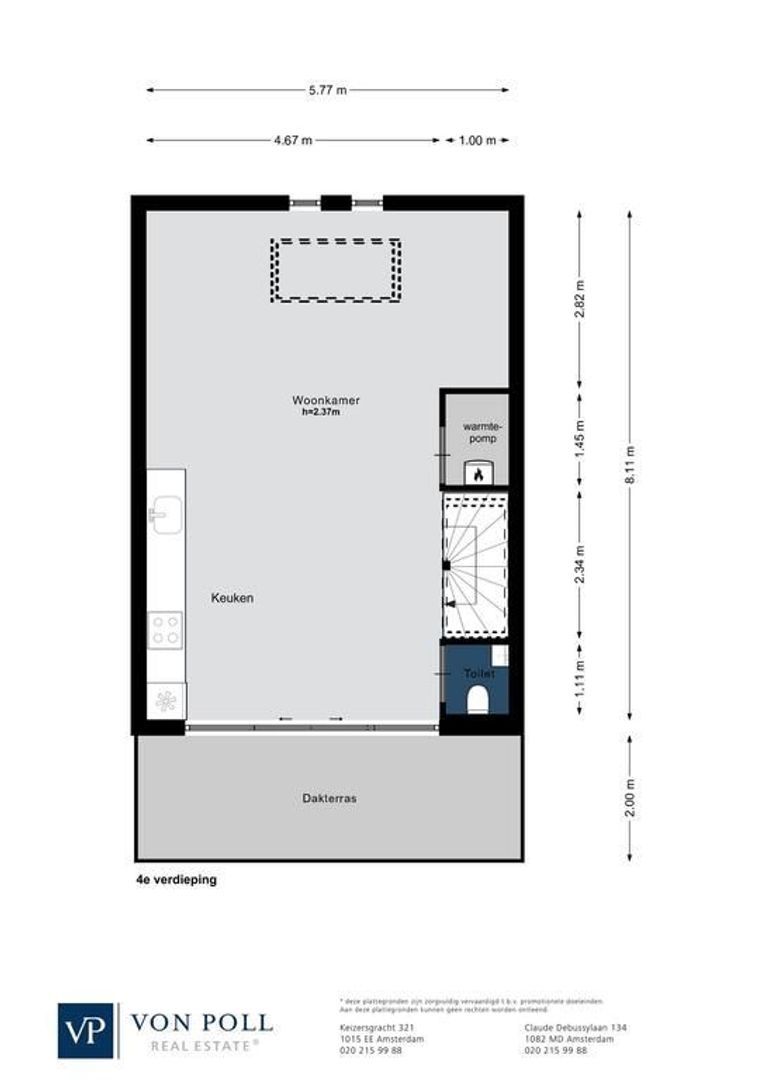 James Cookstraat 4 3, Amsterdam plattegrond-2