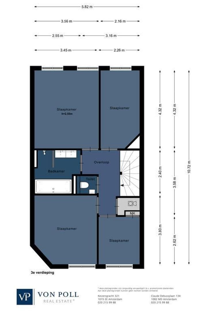 James Cookstraat 4 3, Amsterdam plattegrond-1