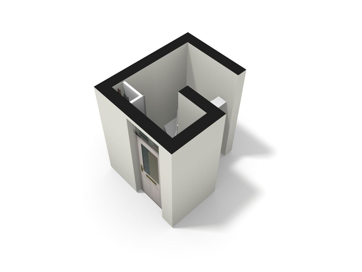 Rapenburg 105, Amsterdam plattegrond-5