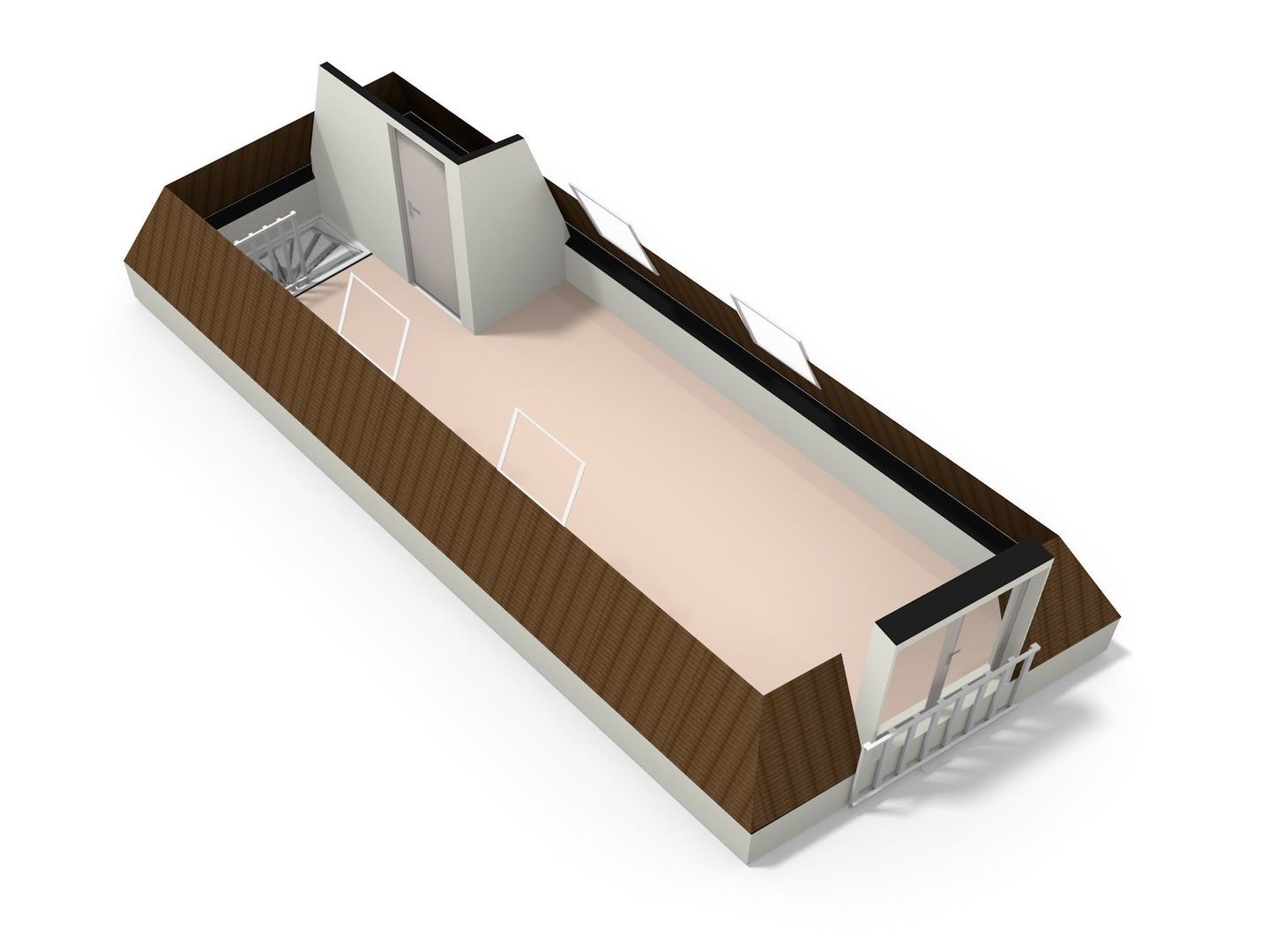 Rapenburg 105, Amsterdam plattegrond-9