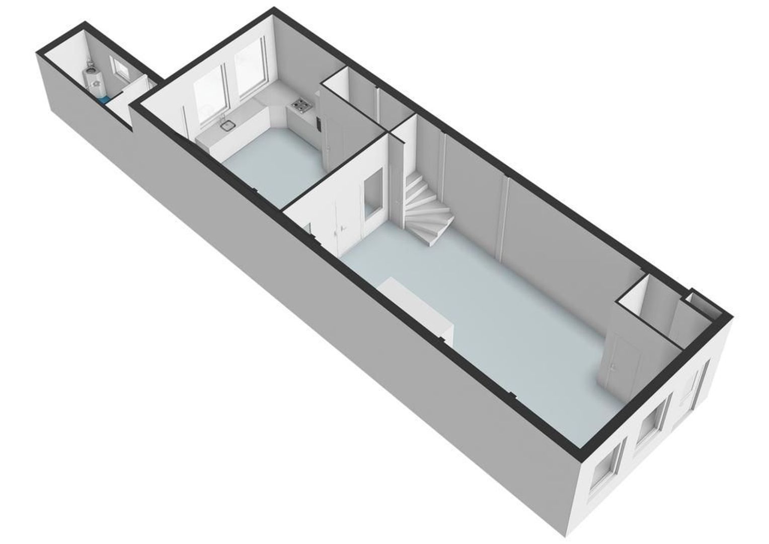 Voorhaven 144, Edam plattegrond-2