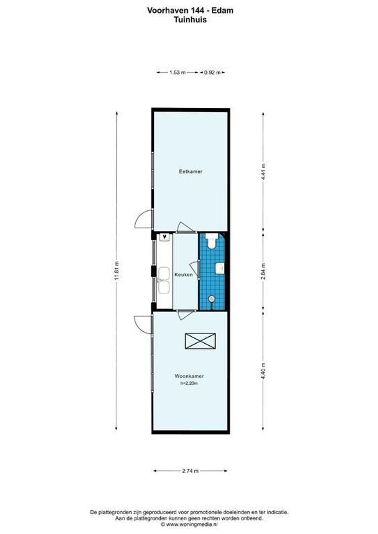 Voorhaven 144, Edam plattegrond-14