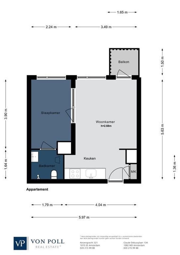 Van Nijenrodeweg 860, Amsterdam plattegrond-0
