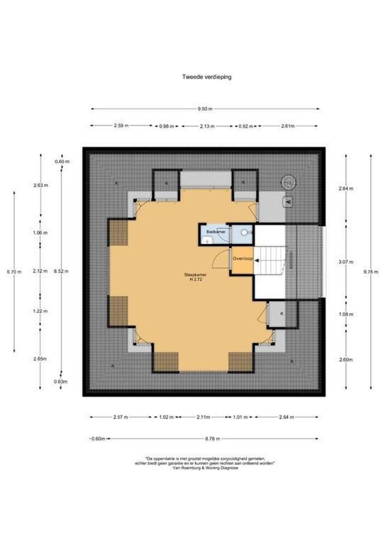 Zandvoortselaan 13, Zandvoort plattegrond-3