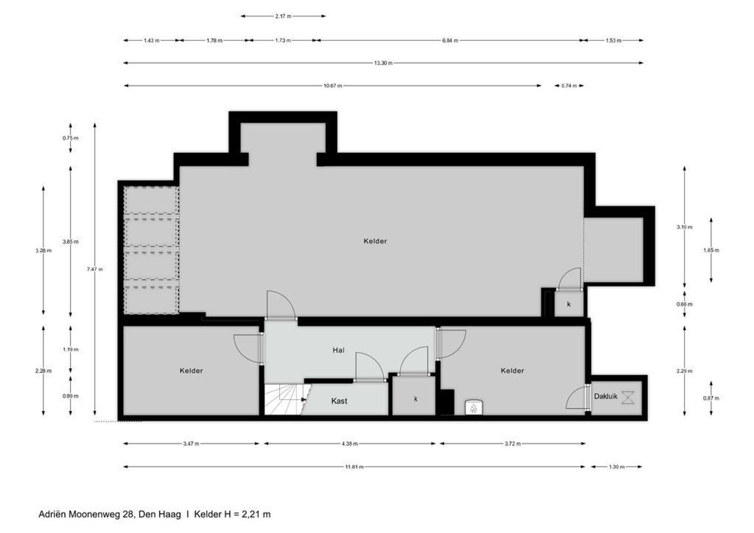 Adrien Moonenweg 28, Den Haag plattegrond-3