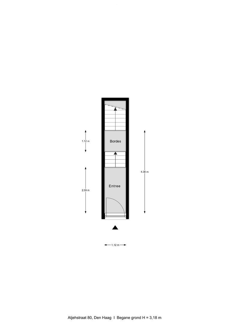Atjehstraat 80, Den Haag plattegrond-0