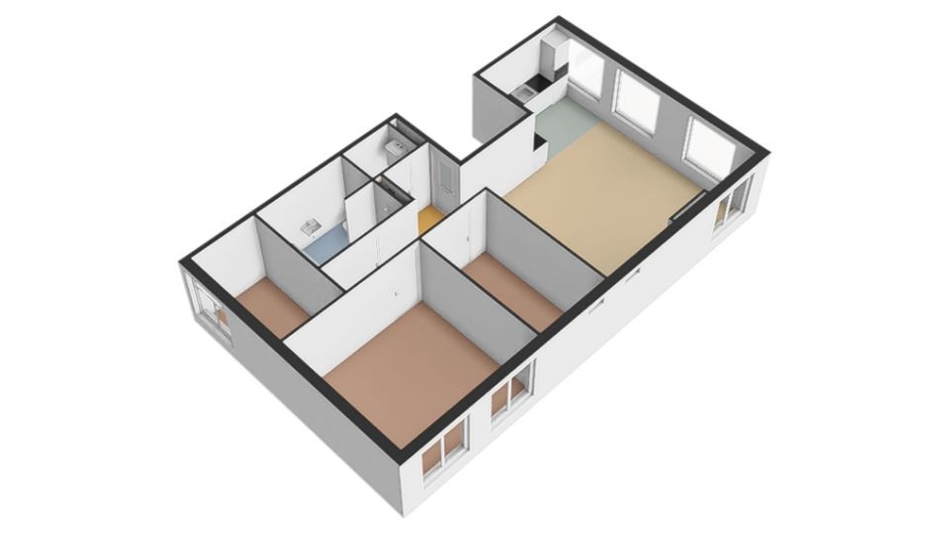 Bellamystraat 11 3, Amsterdam plattegrond-4