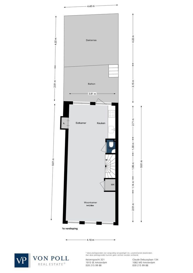 Beulingstraat 9 1, Amsterdam plattegrond-0
