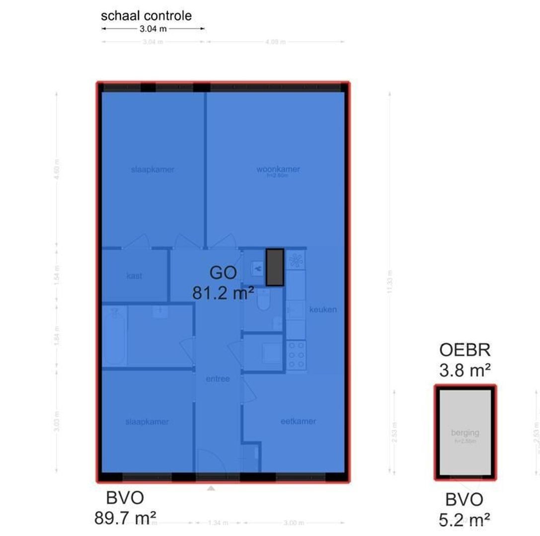 Witte de Withstraat 1 G, Amsterdam plattegrond-5