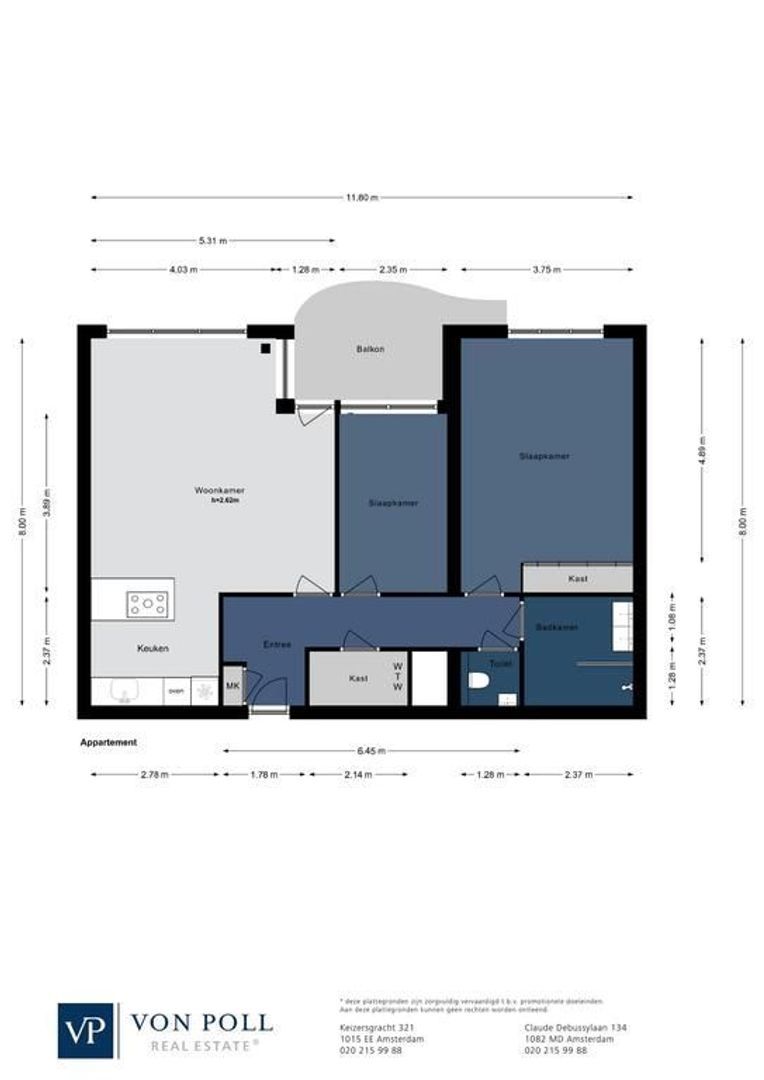 Ceramiquelaan 255, Amsterdam plattegrond-0