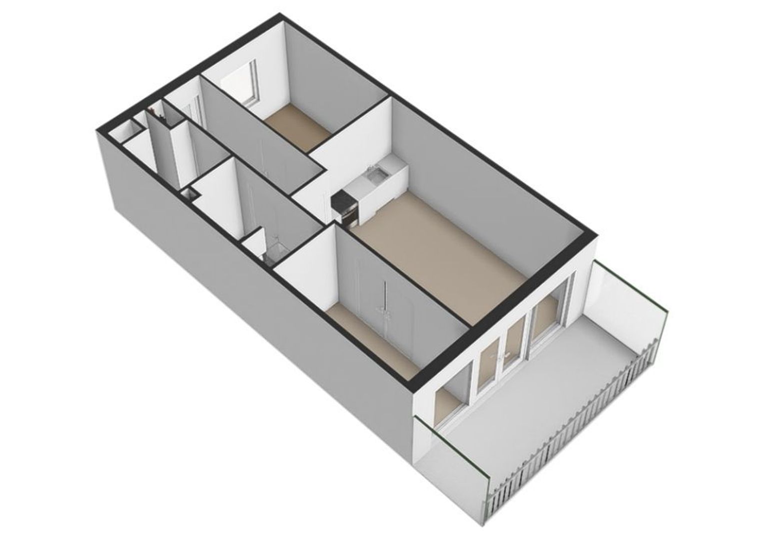 Isaac Titsinghkade 2 D 3, Amsterdam plattegrond-1