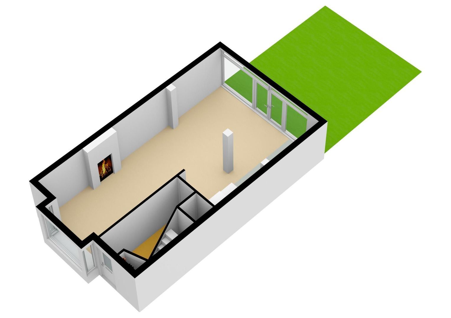 Wibautlaan 27, Amstelveen plattegrond-3