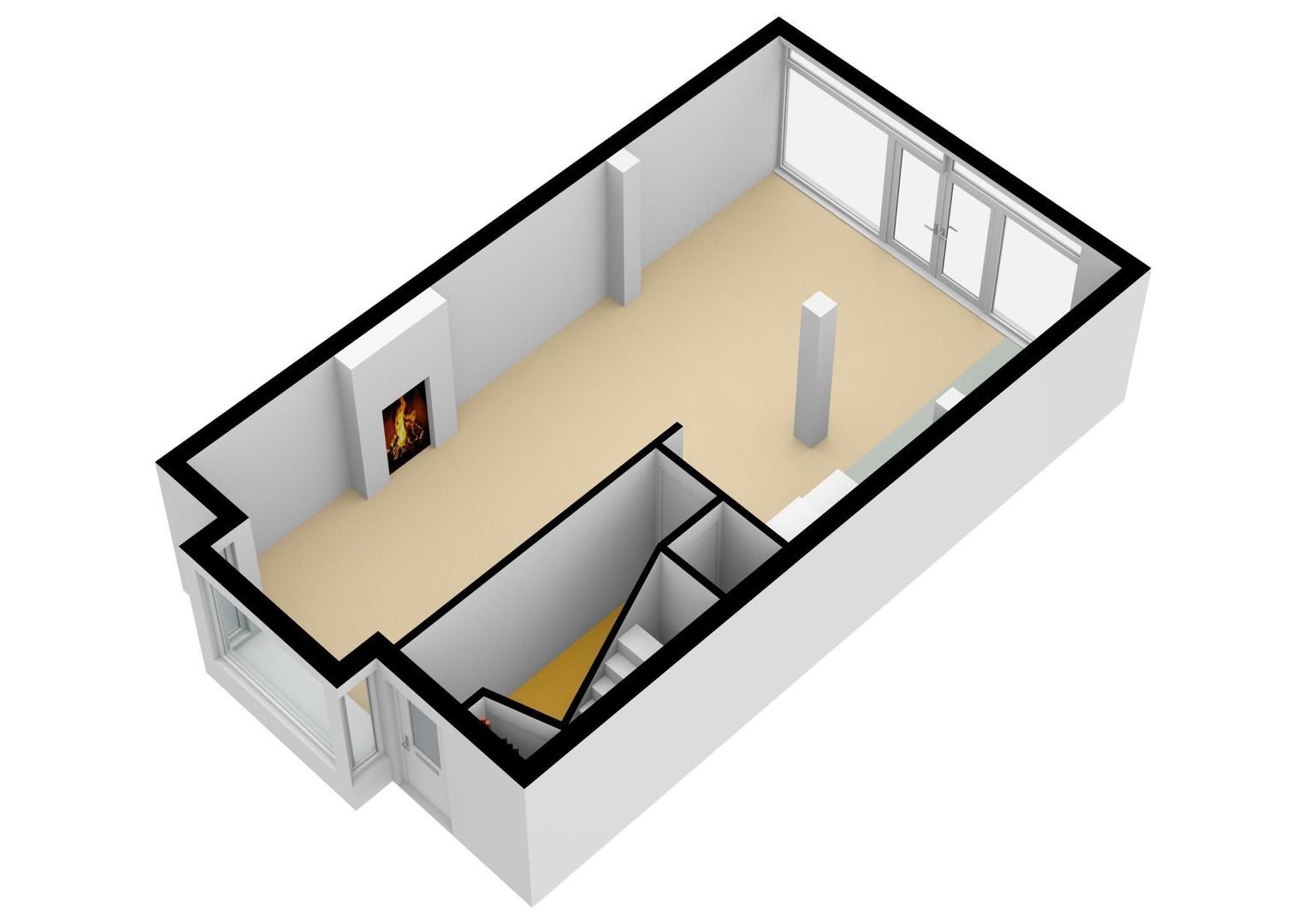 Wibautlaan 27, Amstelveen plattegrond-4