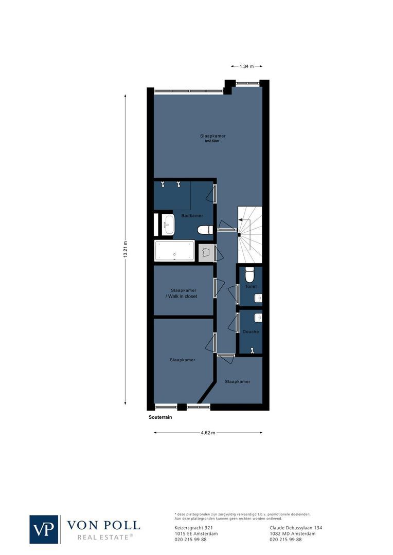 Jacob van Lennepkade 48 A, Amsterdam plattegrond-1