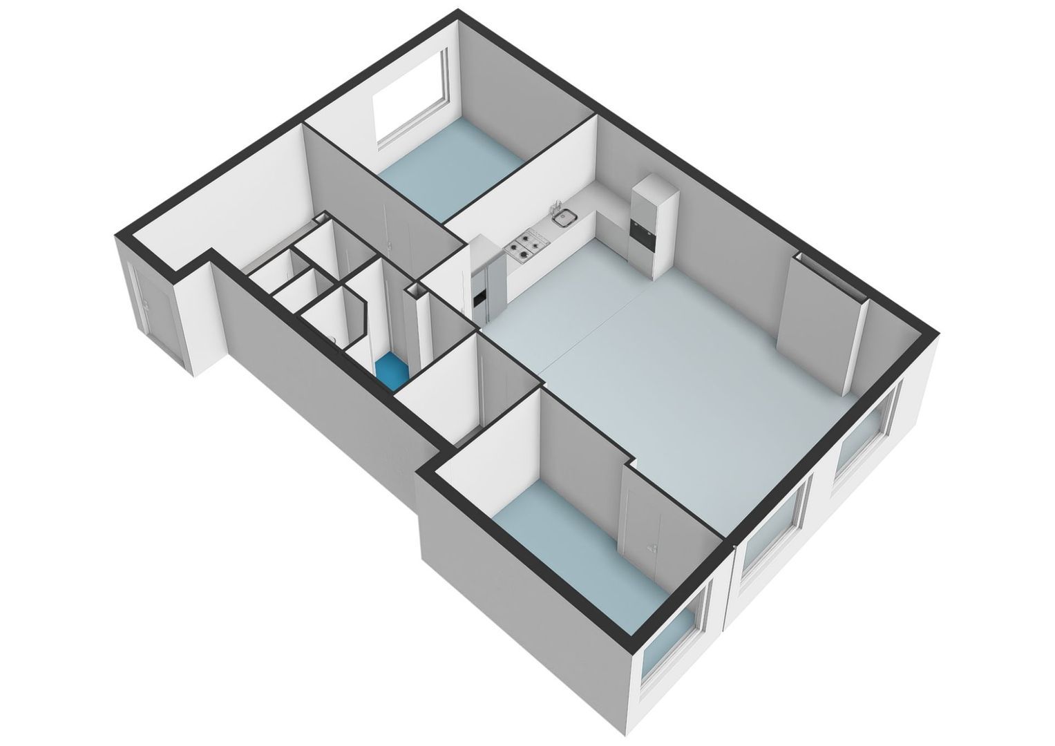 't Hol 8, Amsterdam plattegrond-5