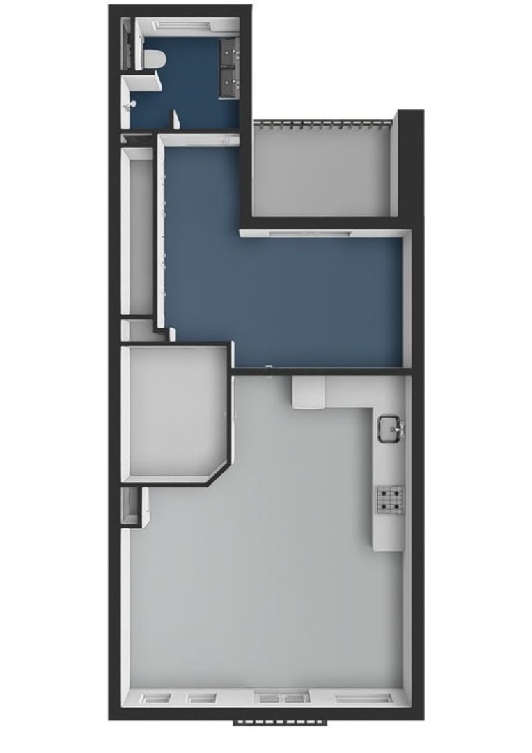 Rustenburgerstraat 447 2, Amsterdam plattegrond-1