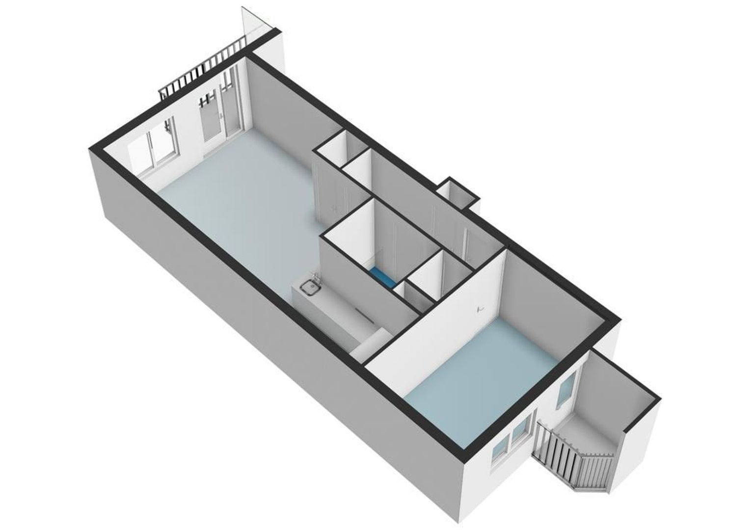 Bilderdijkkade 129, Amsterdam plattegrond-1