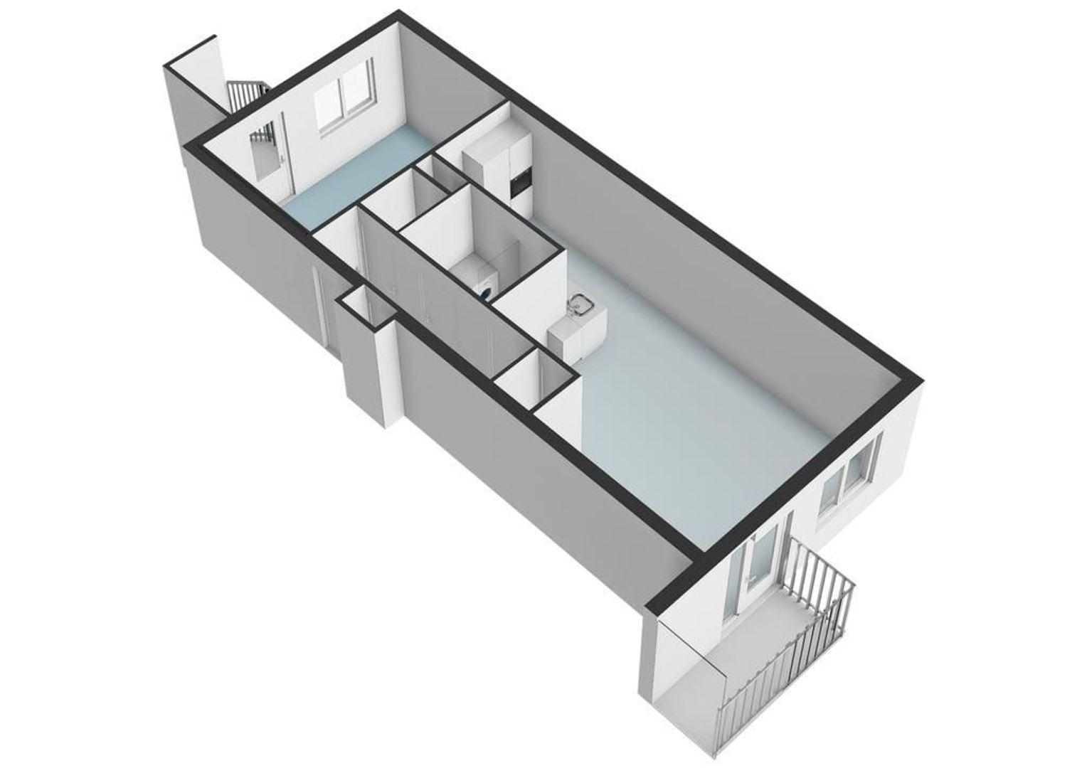 Bilderdijkkade 129, Amsterdam plattegrond-2