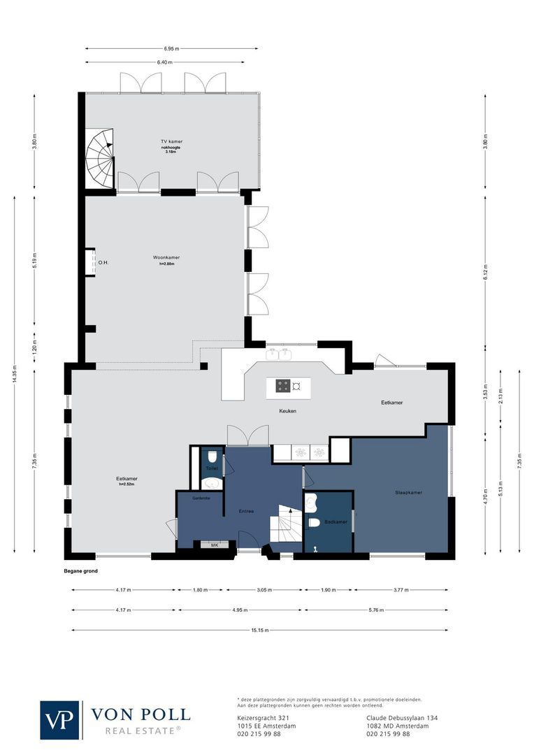 Oosteinderweg 448, Aalsmeer plattegrond-0