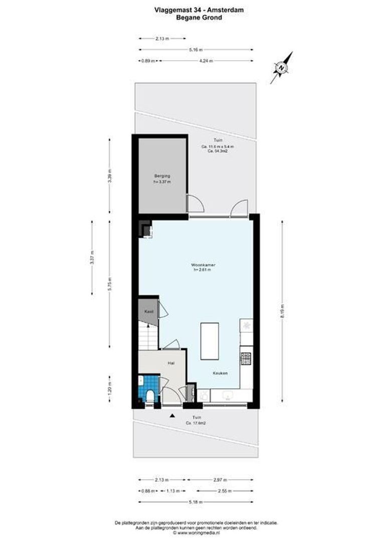 Vlaggemast 34, Amsterdam plattegrond-0