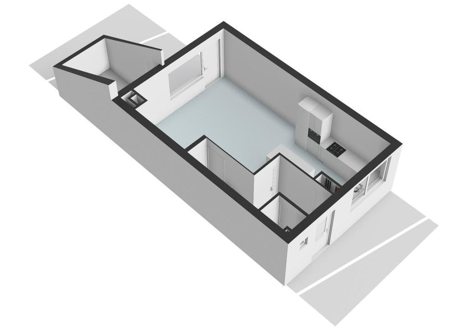 Vlaggemast 34, Amsterdam plattegrond-2
