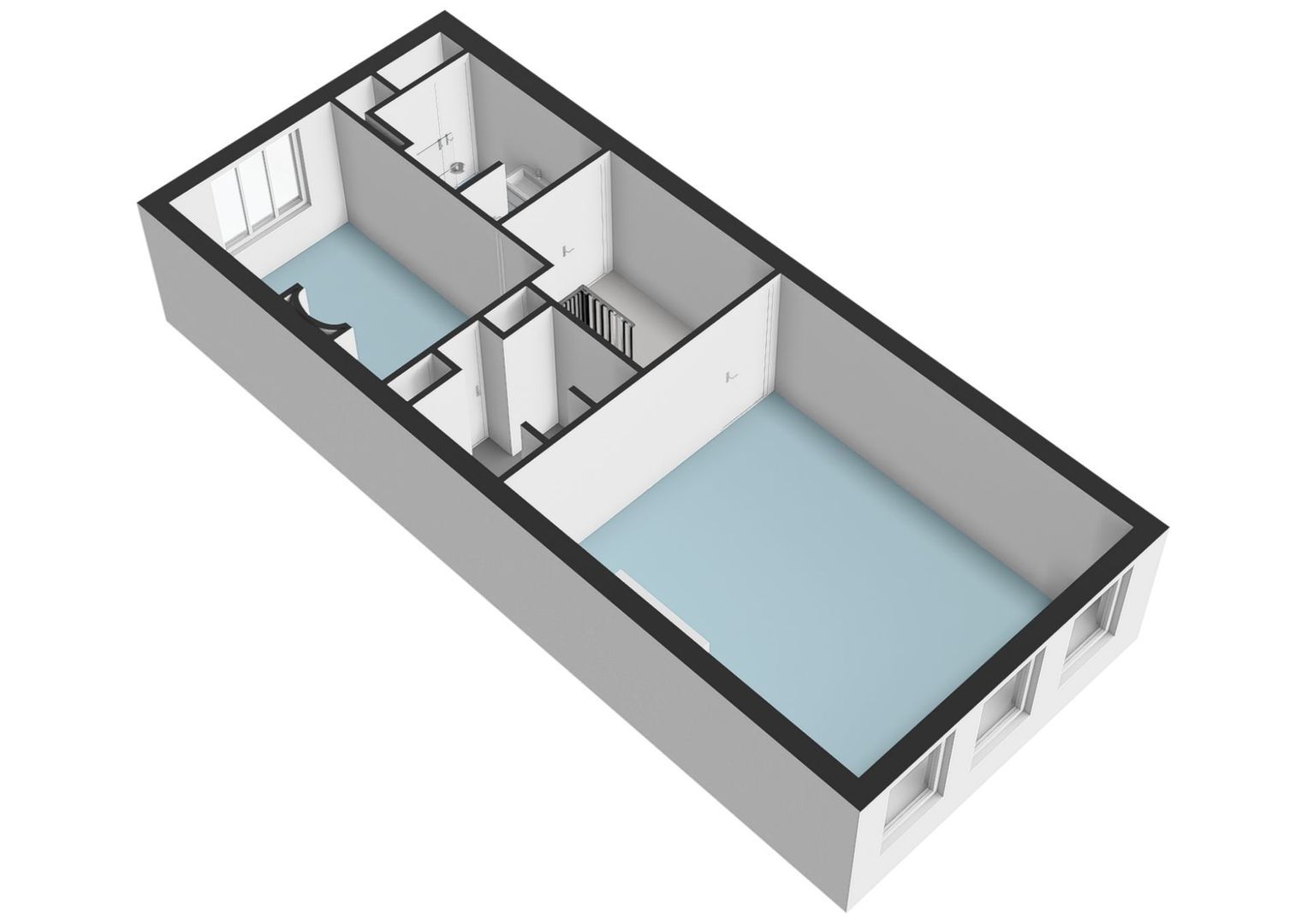 Prinsengracht 415 A, Amsterdam plattegrond-4