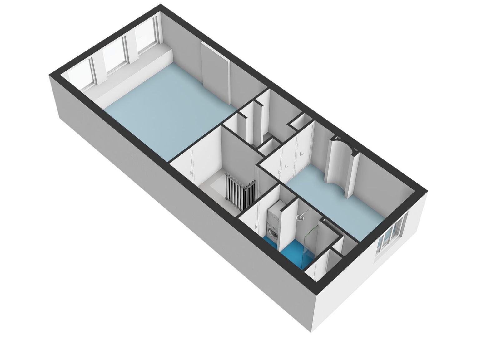 Prinsengracht 415 A, Amsterdam plattegrond-5