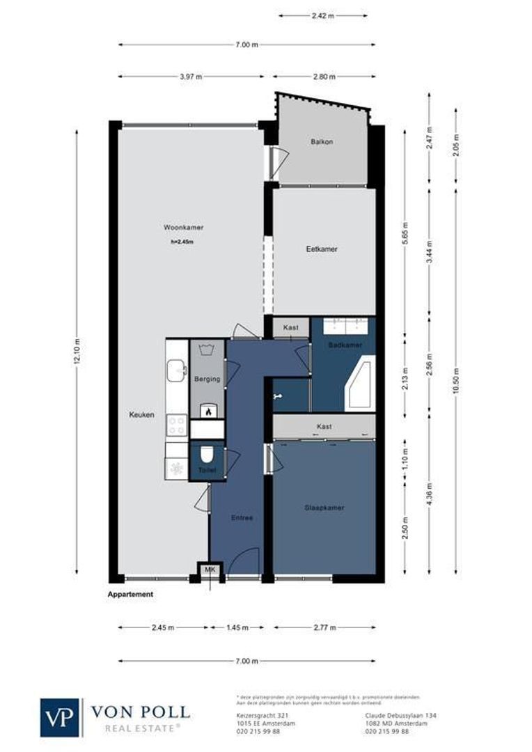 Hoogte Kadijk 247, Amsterdam plattegrond-0