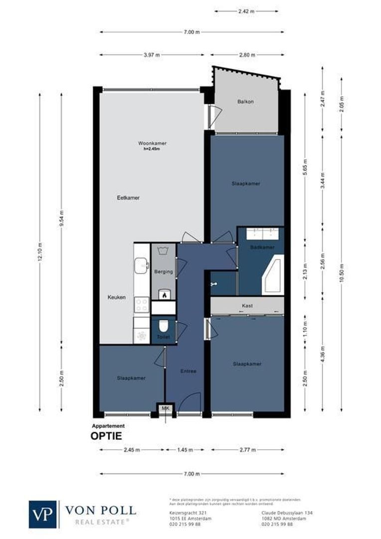 Hoogte Kadijk 247, Amsterdam plattegrond-1