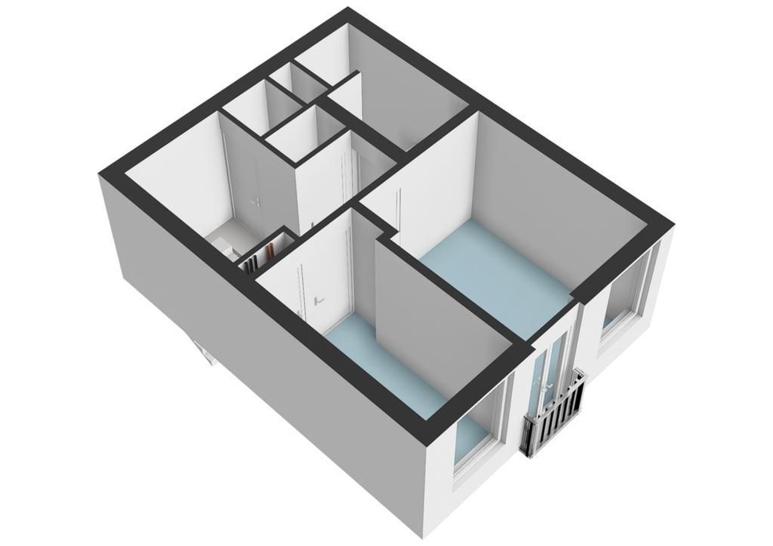 Wilhelminastraat 14 3, Amsterdam plattegrond-2