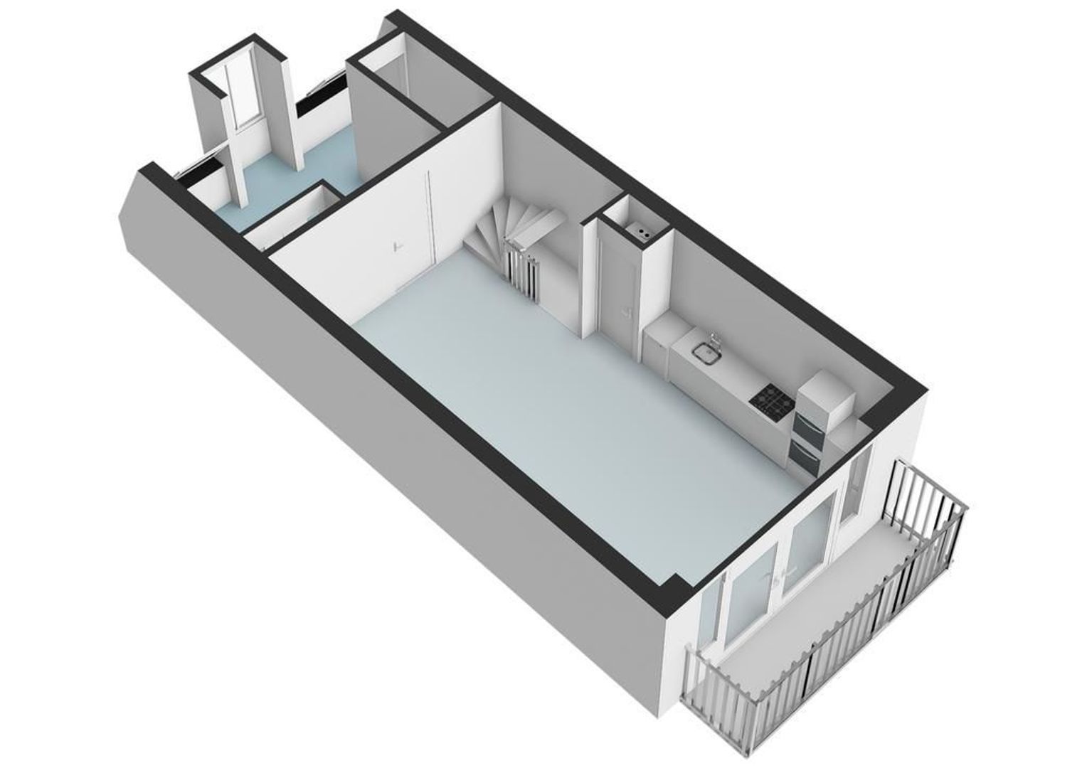 Wilhelminastraat 14 3, Amsterdam plattegrond-8