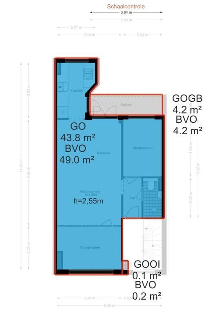 Zaagmolenstraat 18 2, Amsterdam plattegrond-0