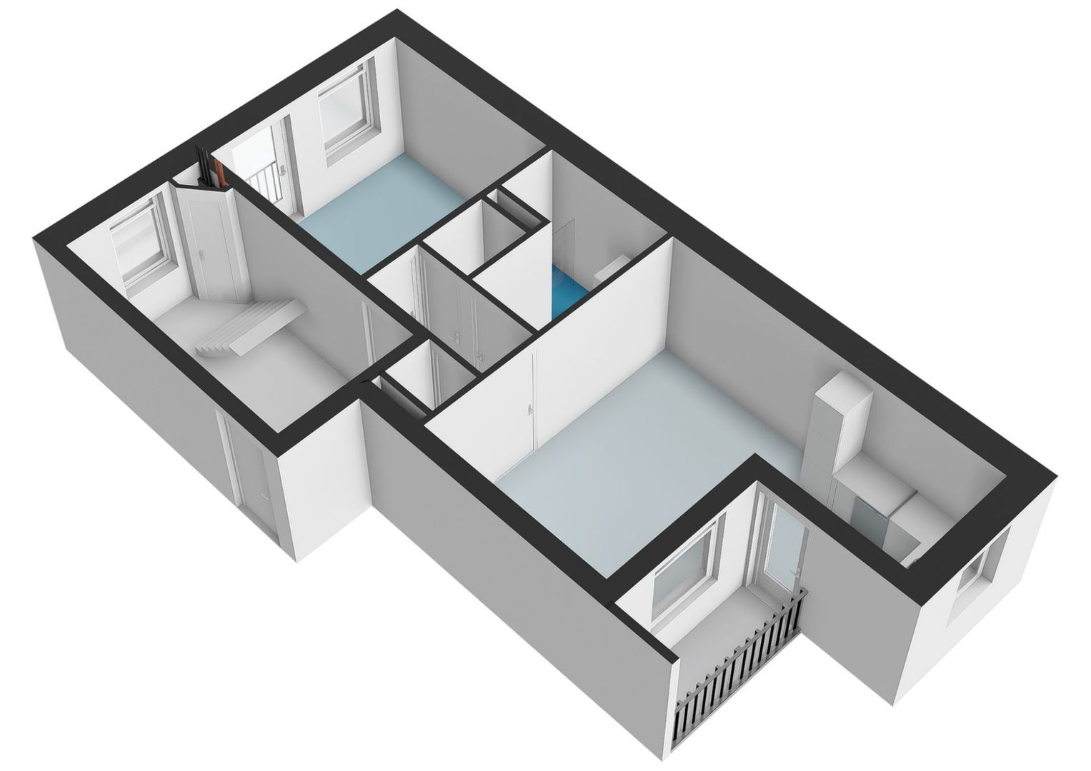 Zaanstraat 30, Amsterdam plattegrond-1