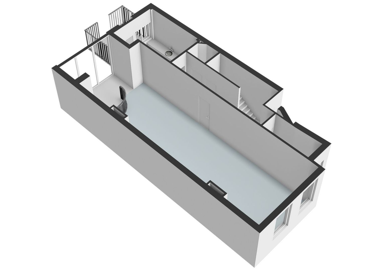 Valeriusstraat 6 H, Amsterdam plattegrond-5